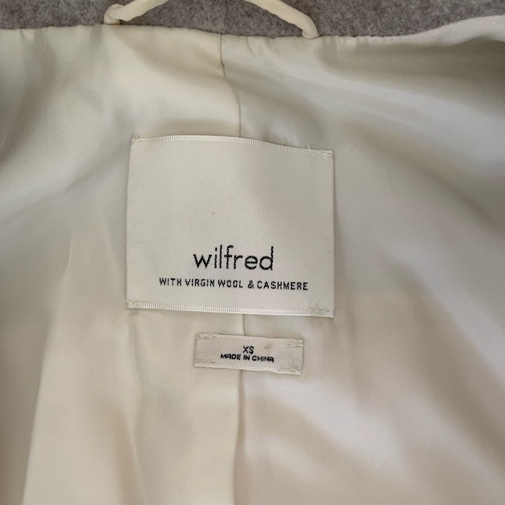 -SOLD- Wilfred Aubertin wool-cashmere coat - Picture 7 of 9